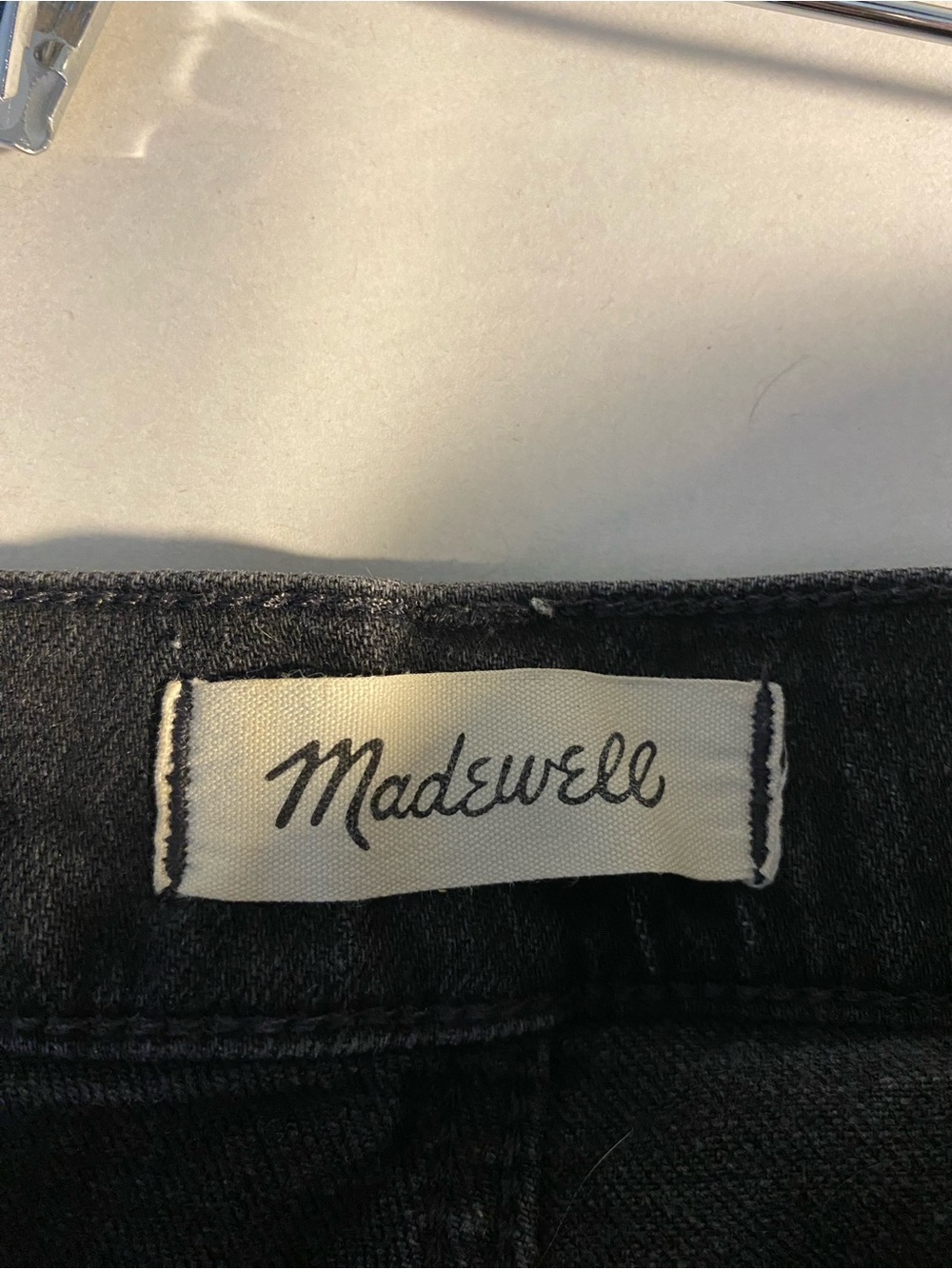 Madewell Black Perfect Vintage Wide Leg Jeans - Picture 4 of 6